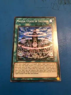 YUGIOH Secret Rare Magical Citadel Of Endymion DASA-EN055 1st Edition - Image 1