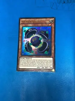 YUGIOH Ultra Rare Clear Kuriboh MVP1-EN047 1st Edition - Image 1