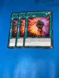 YUGIOH 3x Ultra Rare The True Name LED7-EN014 1st Edition - Image 1