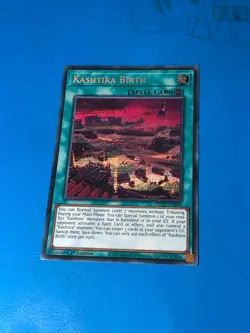 YUGIOH Secret Rare Kashtira Birth MP23-EN200 1st Edition - Image 1