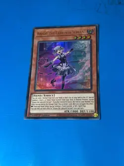YUGIOH Ultra Rare Ariane The Labrynth Servant TAMA-EN016 1st Edition - Image 1