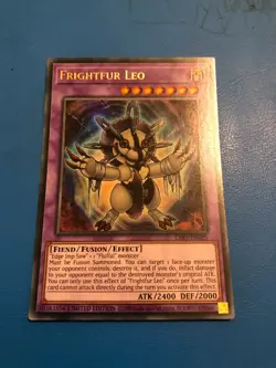 YUGIOH Ultra Rare Frightfur Leo LART-EN025 - Image 1