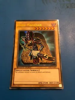 YUGIOH Ultra Rare Dark Magician STP1-EN001 - Image 1