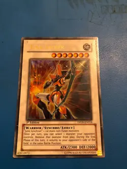 YUGIOH Ultra Rare Junk Archer DP09-EN016 1st Edition - Image 1