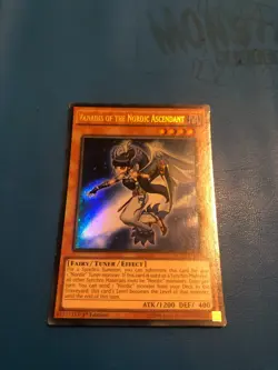 YUGIOH Ultra Rare Vanadis Of The Nordic Ascendant LC5D-EN187 1st Edition - Image 1
