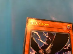 YUGIOH Ultra Rare D.D. Crow LCKC-EN081 1st Edition PLAYED - Image 3