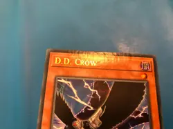 YUGIOH Ultra Rare D.D. Crow LCKC-EN081 1st Edition PLAYED - Image 4