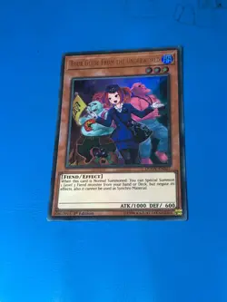 YUGIOH Ultra Rare Tour Guide From The Underworld DUOV-EN057 1st Edition - Image 1