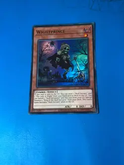 YUGIOH Super Rare Wightprince OP25-EN004 - Image 1