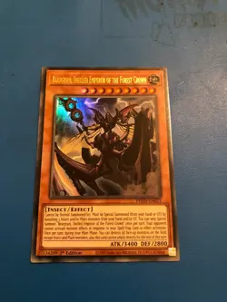 YUGIOH Ultra Rare Beargram Shelled Emperor of the Forest Crown PHHY-EN021 1st Ed - Image 1