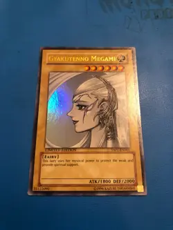 YUGIOH Ultra Rare Gyakutenno Megami YAP1-EN005 - Image 1