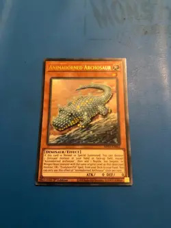 YUGIOH Ultra Rare Animadorned Archosaur MP21-EN062 1st Edition - Image 1