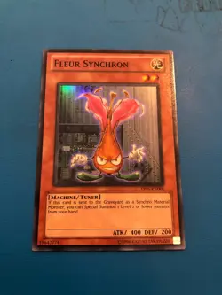 YUGIOH Super Rare Fleur Snchron TF05-EN001 - Image 1