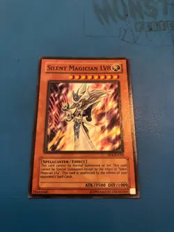 YUGIOH Super Rare Silent Magician LV8 NTR-EN002 - Image 1