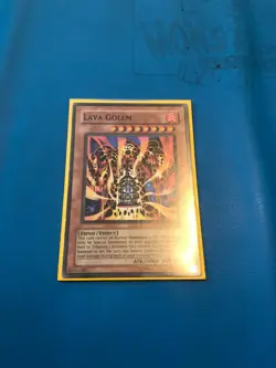 YUGIOH Super Rare Lava Golem RP02-EN082 - Image 1