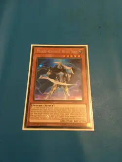 YUGIOH Secret Rare Mekk-Knight Blue Sky MP18-EN177/EXFO-EN014 Mixed Editions - Image 1