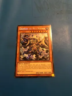 YUGIOH Secret Rare Granmarg The Mega Monarch MP14-EN158/SHSP-EN041 1st Edition - Image 1
