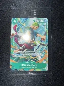 One Piece SEALED Roronoa Zoro P-114 2026 ACEN Promo card - Image 1