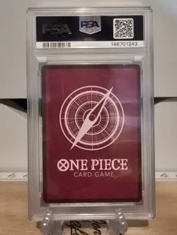 One Piece ST21-001 Monkey D. Luffy Leader Alt Art Foil EN PSA 10 - Image 2