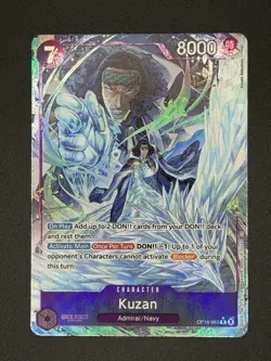 One Piece The Time of Battle OP-16 - Kuzan OP16-063 Rare Alt Art - Image 1