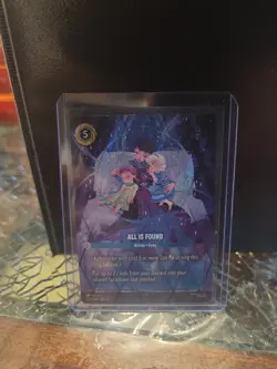 Disney Lorcana All Is Found Enchanted Foil Action Song 220/204 - Image 2