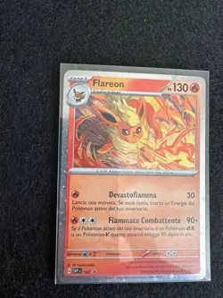 FLAREON SVP 167 COSMO HOLO CARTA POKEMON ITA PROMO - Image 1
