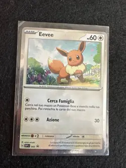 EEVEE SVP 043 CARTA POKEMON ITA PROMO - Image 1