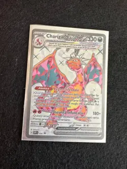 CHARIZARD EX TERACRISTAL SVP 056 CARTA POKEMON ITA PROMO - Image 1