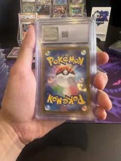 CGC 10 GEM MINT Japanese Pokemon 2023 Iron Moth 069/066 AR Future Flash Sv4M - Image 2