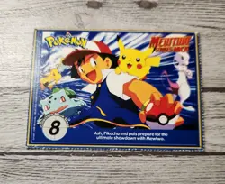 1999 Pokemon Burger King PokeTrivia Movie Card '#112 Rhydon', Original 151 Kanto - Image 2