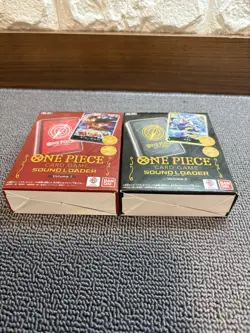 ONE PIECE Card Game Sound Loader Volume 1+2 Case Set of 2 Japanese Luffy Enel - Image 3