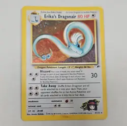Pokemon TCG Erika's Dragonair 4/132 Holo Card Rare 2000 - Image 1
