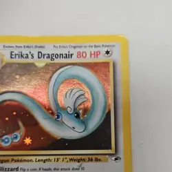 Pokemon TCG Erika's Dragonair 4/132 Holo Card Rare 2000 - Image 4