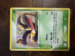 Pokemon TCG/CCG Card Seviper, 20/106, EX Emerald, Stamped Holo Rare - Image 1