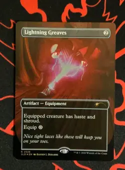 MTG Lightning Greaves (2526) x1 Near Mint *FOIL* from Secret Lair Drop Series - Image 3