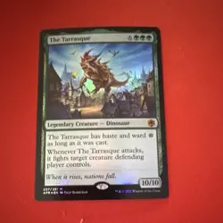 Wizards of the Coast MTG The Tarrasque AFR 207/281 Mythic Foil EN 2021 - Image 1