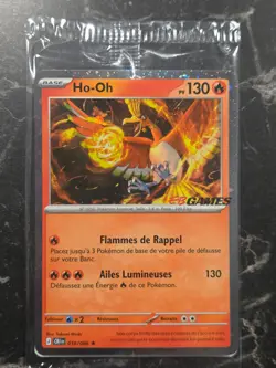 3 Ho-Oh 010/086 EB Games Promo - Pokemon TCG Chaos Ascendant French SEALED - Image 2