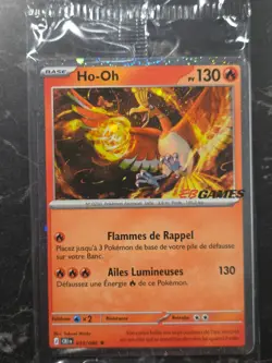 3 Ho-Oh 010/086 EB Games Promo - Pokemon TCG Chaos Ascendant French SEALED - Image 3
