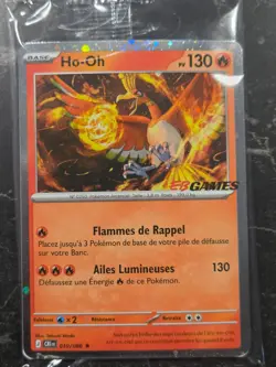 3 Ho-Oh 010/086 EB Games Promo - Pokemon TCG Chaos Ascendant French SEALED - Image 4