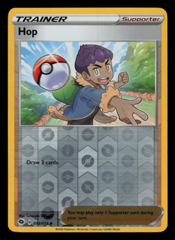 Pokemon Card - SWSH - Champion's Path Hop 053/073 Reverse Holo - NM - Image 1