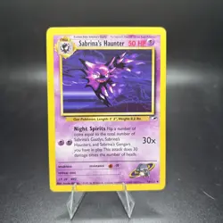 Pokemon TCG | Sabrina's Haunter 58/132 | Gym Heroes Uncommon NM/LP -c - Image 1
