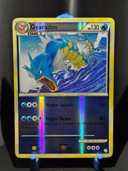 Pokemon HeartGold & SoulSilver Gyarados Reverse Holo 4/123 NM - Image 1