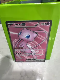 Pokemon 151 Mew EX Full Art 193/165 - Image 1