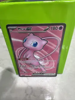 Pokemon 151 Mew EX Full Art 193/165 - Image 2