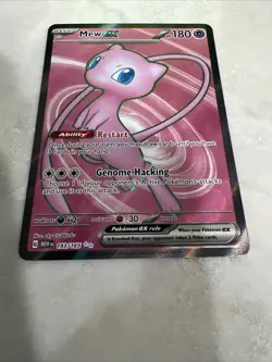 Pokemon 151 Mew EX Full Art 193/165 - Image 4