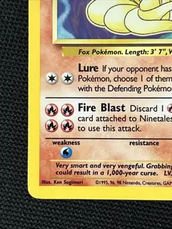 Pokemon Ninetales 12/102 Base Set Holo *Near Mint* - Image 2