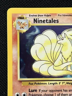 Pokemon Ninetales 12/102 Base Set Holo *Near Mint* - Image 3
