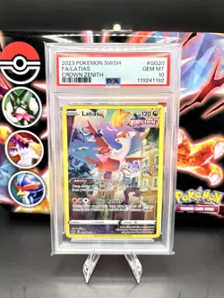 Latias GG20/GG70 Crown Zenith Full Art Holo Pokemon Card PSA 10 Gem Mint - Image 1