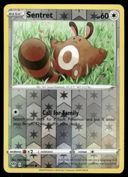 Sentret 135/189 - Darkness Ablaze - Reverse Holo Common NM - Image 1