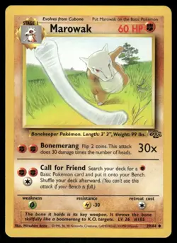 Marowak 39/64 - Jungle - Unlimited Uncommon LP - Image 1